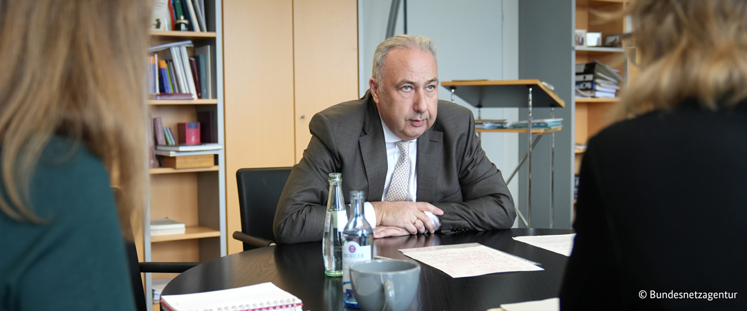 Dr. Wilhelm Eschweiler, Vizepräsident der Bundesnetzagentur, im Interview.